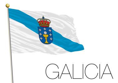 Galiçya bölgesel bayrak, İspanya'nın otonom