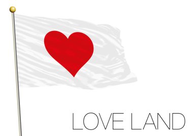 sevgi ve kalp fantezi bayrak