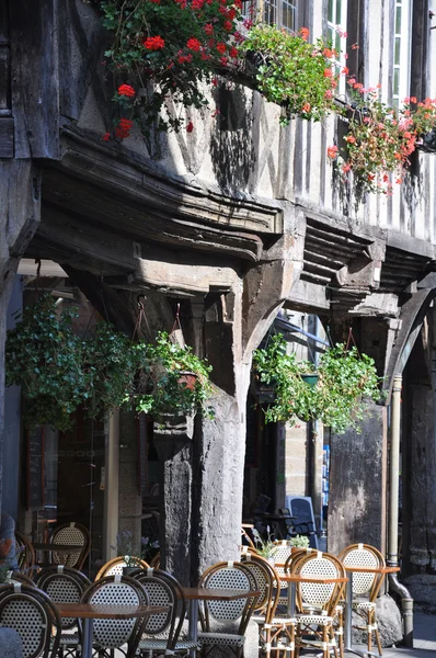 Edifício medieval em madeira . — Fotografia de Stock