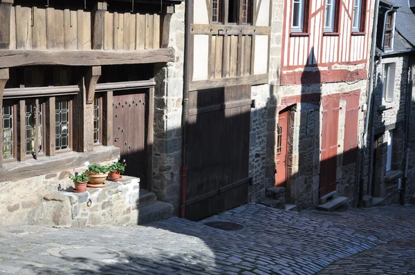 Здания со средневековой деревянной рамкой . — стоковое фото