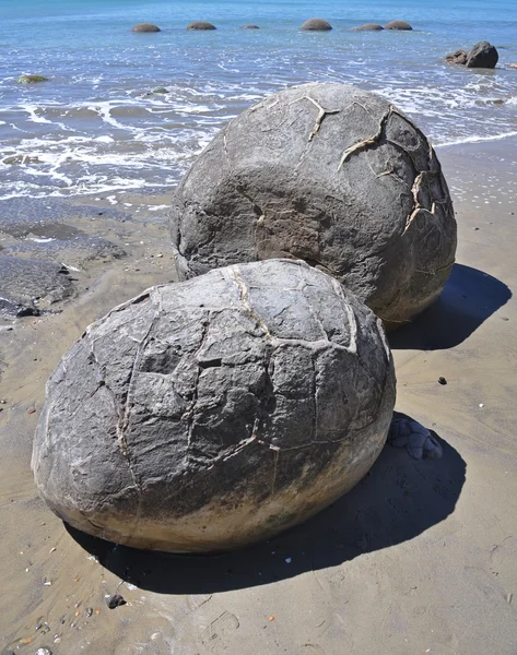 Moeraki Boulders Scenic Reserve New Zealand — Stock Photo, Image