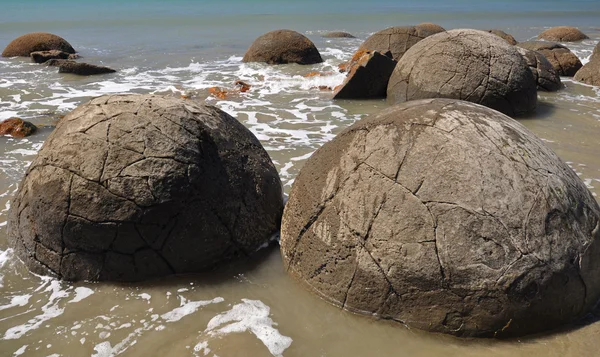 Moeraki Boulders Scenic Reserve New Zealand — Stock Photo, Image