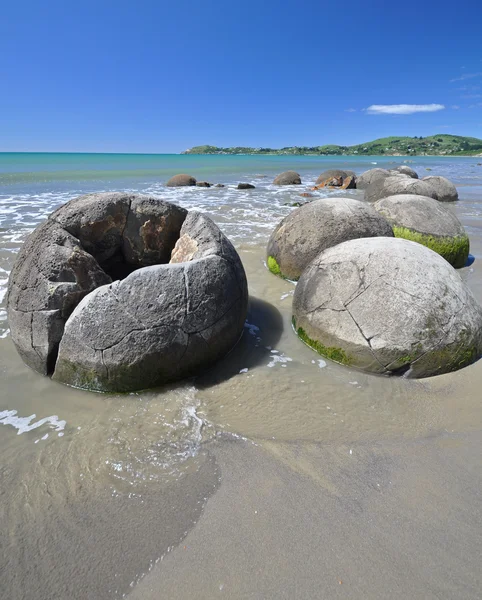 Moeraki Boulders Scenic Reserve New Zealand — Stock Photo, Image