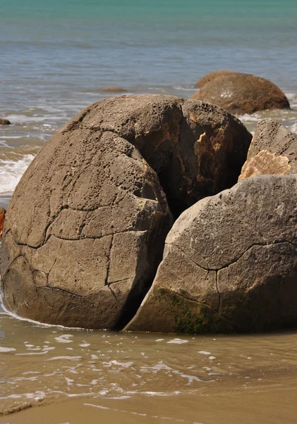 Moeraki Boulders Scenic Reserve New Zealand — Stock Photo, Image