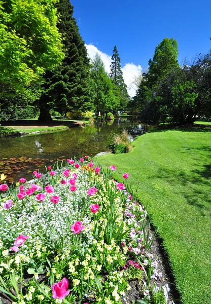 Queenstown zahrady Nový Zéland — Stock fotografie