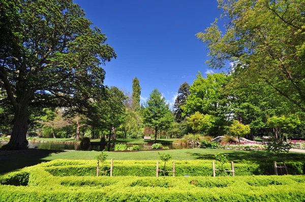 Ogrody Queenstown, Nowa Zelandia — Zdjęcie stockowe