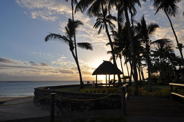 Zuid-Pacifisch zonsondergang — Stockfoto