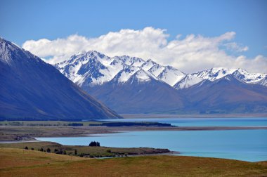 Erebus Dağı ve Gölü Tepako Yeni Zelanda