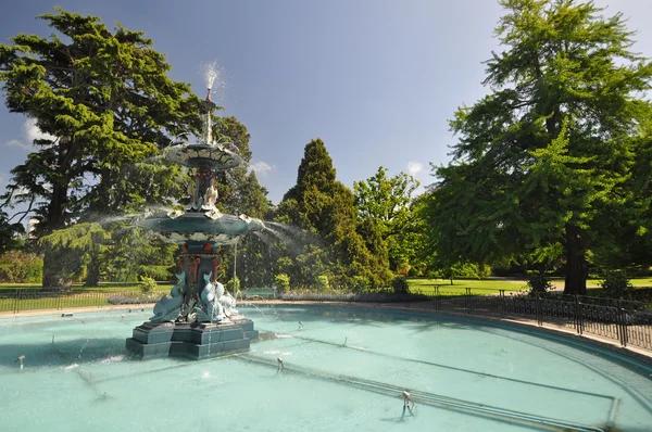 Christchurch botanischer Garten Neuseeland — Stockfoto