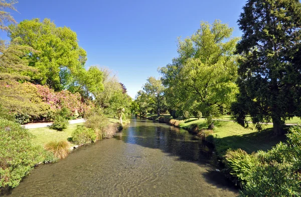 Jardín Botánico de Christchurch — Foto de Stock