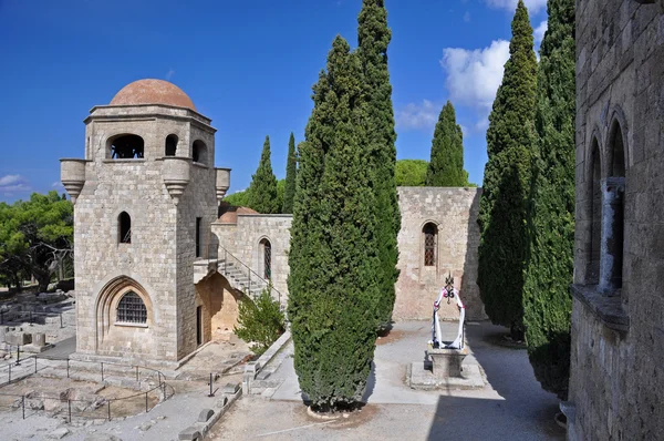 Kyrkan i Ialyssos — Stockfoto