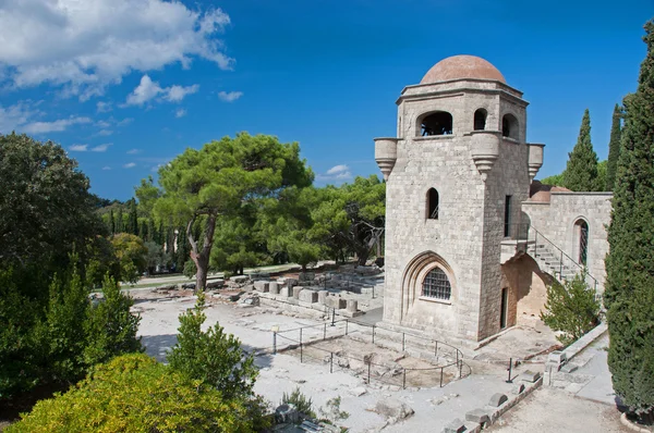 Kyrkan i Ialyssos — Stockfoto