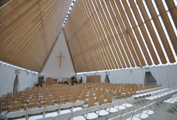 Cardboard Cathedral — Stock Photo, Image