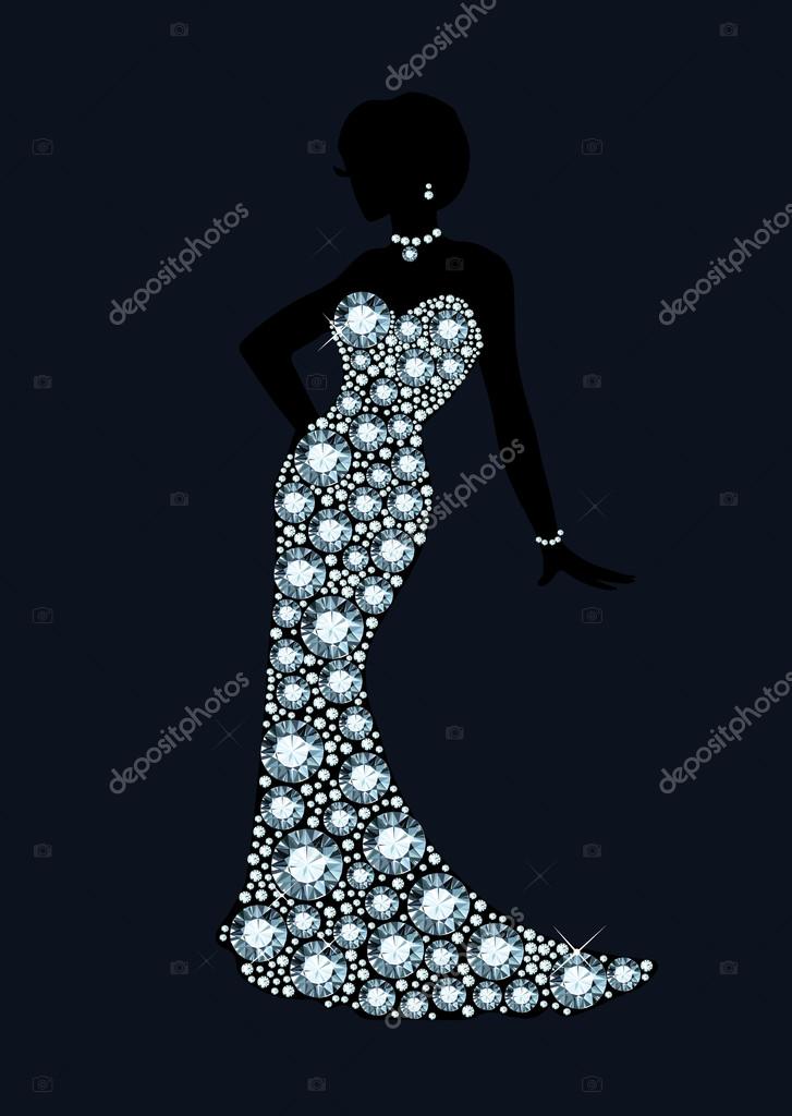 diamond dress