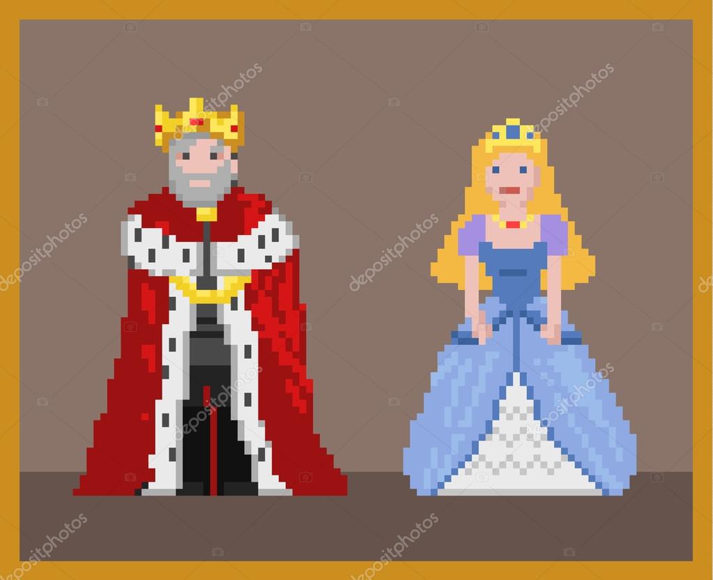Pixel princesa imágenes de stock de arte vectorial | Depositphotos Pixel princesa imágenes de stock de arte vectorial | Depositphotos