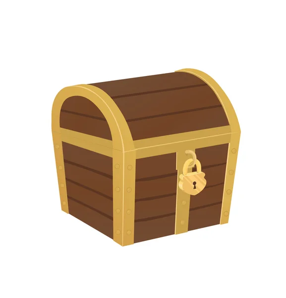 Closed Treasure Chest — Διανυσματικό Αρχείο