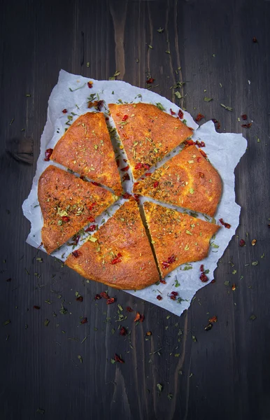 Focaccia — Foto Stock