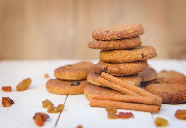 Cookies with cinnamon — Stock Photo, Image