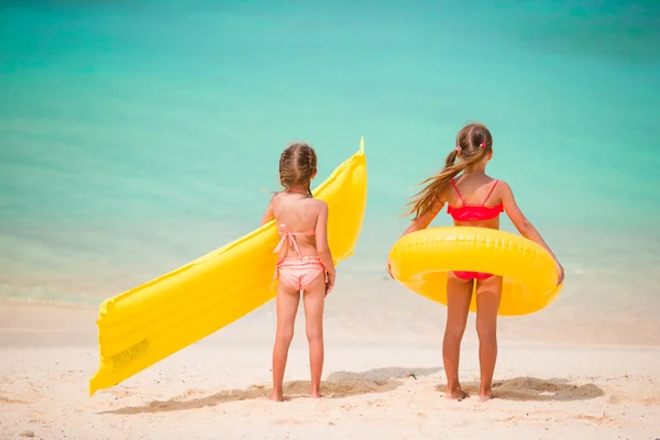 Adorable little girls during summer vacation — Stock Photo, Image