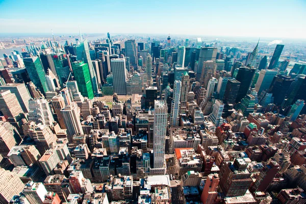 Vew of Manhattan from the Empire State Building, New York — Stock Photo, Image