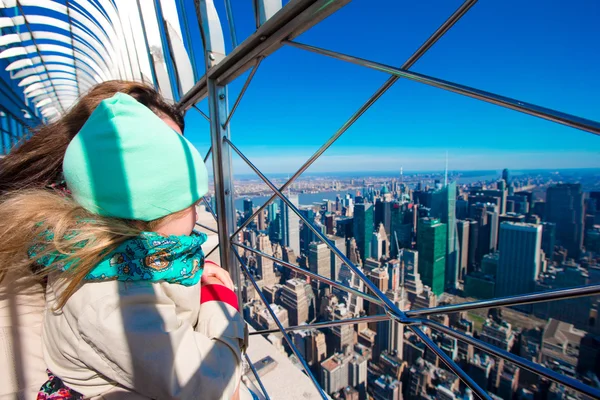 Uitzicht vanaf Empire State Building — Stockfoto