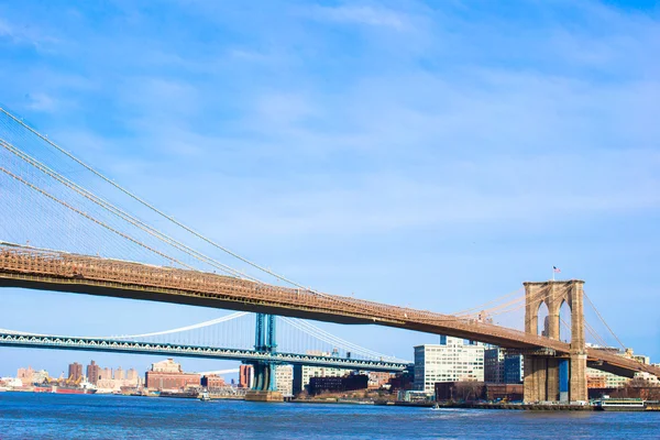 El puente de Brooklyn, Nueva York, EE.UU. —  Fotos de Stock