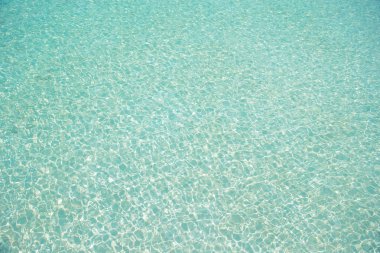 Güzel turkuaz temiz su