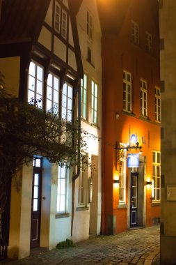 Schnoor district, bremen, Almanya