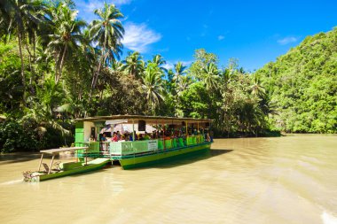 tropikal loboc nehir Adası bohol içinde philippines