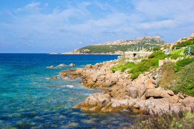 Turkuaz su ile mükemmel lagoon