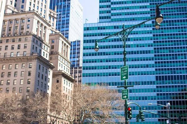 マンハッタンのニューヨーク市の高層ビル — ストック写真