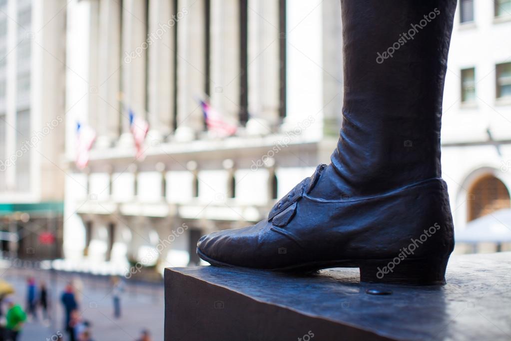 New York Stock Exchange in Manhattan Finance district