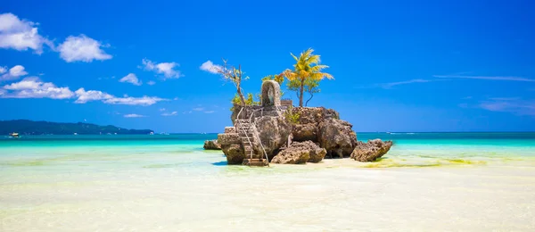 Willys rock Island Boracay, Filipinler — Stok fotoğraf