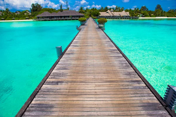 Beautiful tropical view of perfect ideal island — Stock Photo, Image