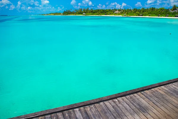 Tropische uitzicht van perfecte ideale eiland — Stockfoto