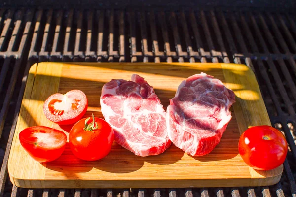 Delizioso picnic estivo all'aperto — Foto Stock