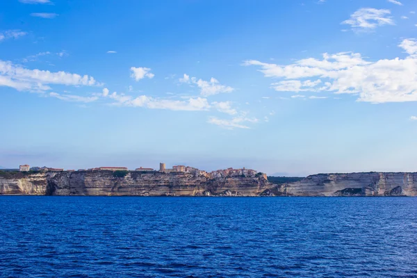 View of beautiful city of Bonifacio, Corsica, France — Stock Photo, Image