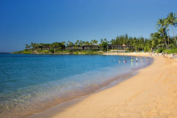 Napili Beach Maui, Hawaii Batı kıyısında — Stok fotoğraf