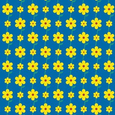 Dikişsiz çiçek desen arka plan 