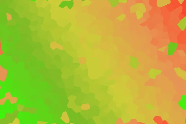 Πράσινο Κίτρινο Κόκκινο Χαμηλό Πολυ Κρύσταλλο Φόντο Σχέδιο Πολύγωνο Εικονογράφηση — Φωτογραφία Αρχείου