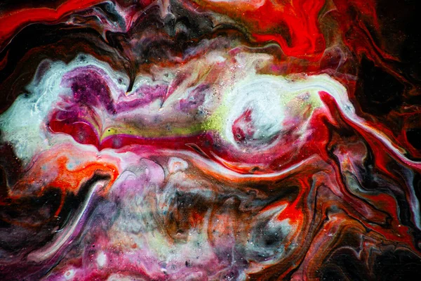 Textur Stil Flüssiger Kunst Abstrakter Hintergrund Mit Wirbelndem Farbeffekt Flüssige — Stockfoto