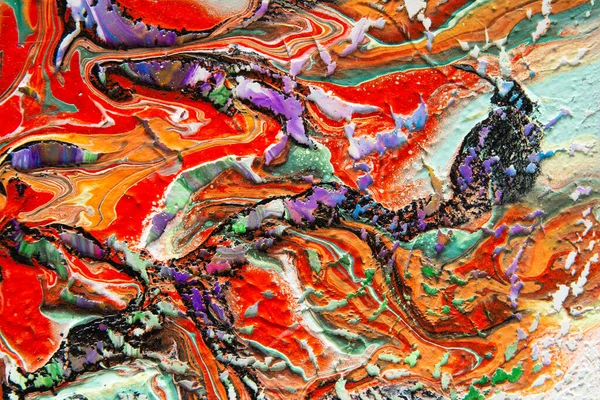 Textur Stil Flüssiger Kunst Abstrakter Hintergrund Mit Farbmischeffekt Flüssige Acrylfarbe Stockbild