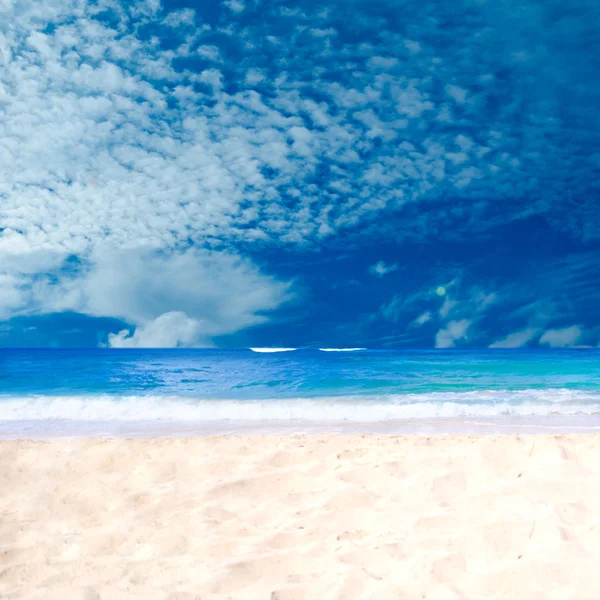 Sfondo spiaggia sabbiosa — Foto Stock
