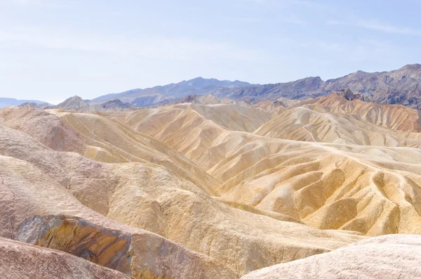 Zabriskie Point a Halál völgyében — Stock Fotó