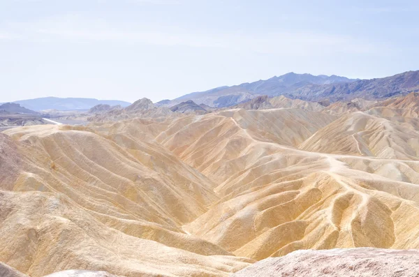 Zabriskie Point a Halál völgyében — Stock Fotó