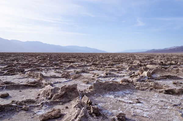 Schlechter Wasserstand im Death Valley — Stockfoto