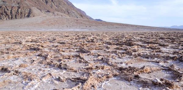 Špatné vody bod v Death Valley — Stock fotografie