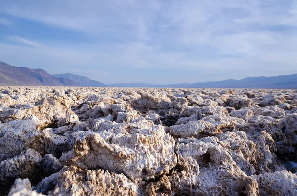 Teufelsgolfplatz im Death Valley — Stockfoto