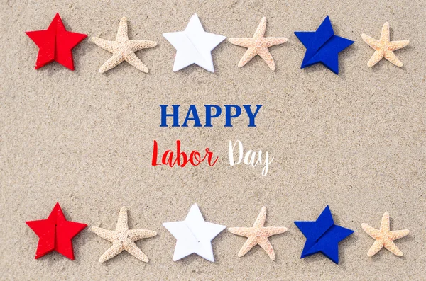 Happy Labor Day background — Stock Photo, Image
