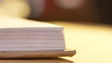 Kitap sayfaları kapanıyor. Masadaki kitabın köşesine bakıyorum..